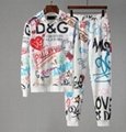 Dolce & Gabbana Graffiti Printed hoodie Sweatshirt men sportwear