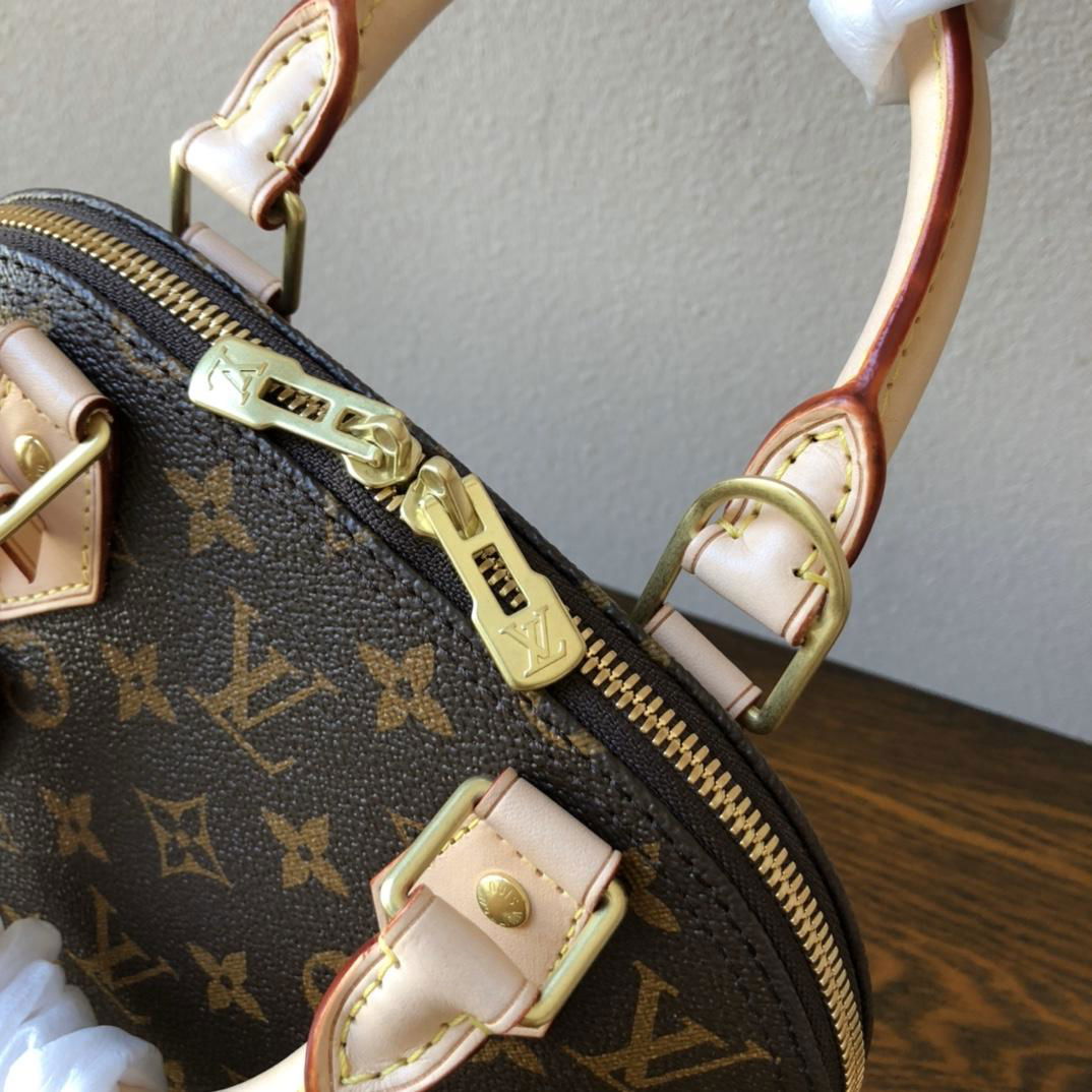 Louis Vuitton Alma BB Monogram Canvas Handbags