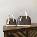 Louis Vuitton Alma BB Monogram Canvas Handbags