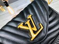 Louis Vuitton New Wave Multi Pochette Handbags pink LV shoulder bag