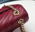 Saint Laurent V-Flap Large Monogram YSL Envelope Chain Shoulder Bag 