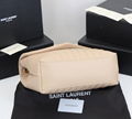 Saint Laurent Loulou Matelasse Calfskin Flap-Top Shoulder Bag