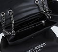 Saint Laurent Loulou Matelasse Calfskin Flap-Top Shoulder Bag