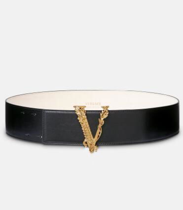         House's iconic Virtus hardware in gold-tone adorns the buckle belt 2