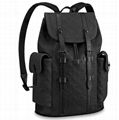                   en Christopher PM Backpack Taurillon Cowhide Leather backpack 10