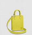 Louis Vuitton PETIT SAC PLAT Bag LV yellow epi leather small bag