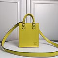 PETIT SAC PLAT Bag     ellow epi leather