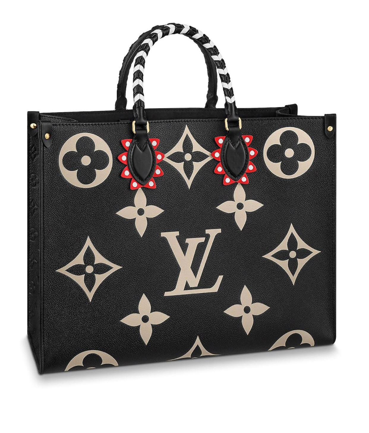 Louis Vuitton LV CRAFTY ONTHEGO BAG BLACK 