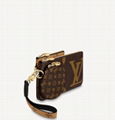 Louis Vuitton TRIO POUCH LV iconic Monogram canvas clutch 