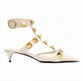 Valentino Roman Stud 50 leather pumps