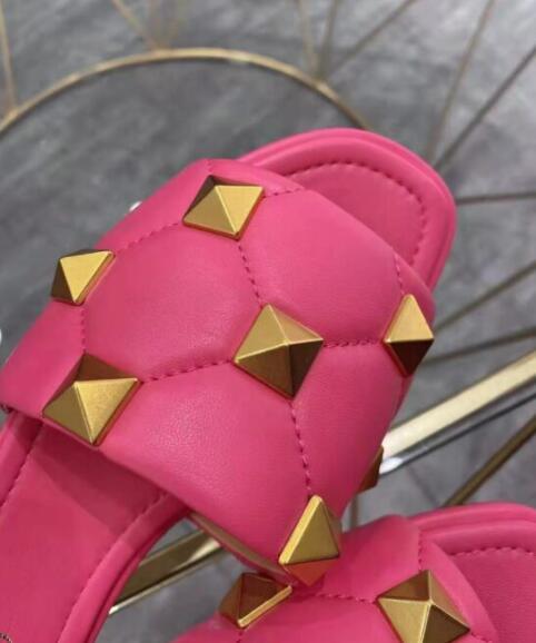 Valentino Roman Stud Flat Sandal