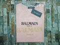 BALMAIN Button embellished printed cotton jersey tank Women t-shirts cheap tee 