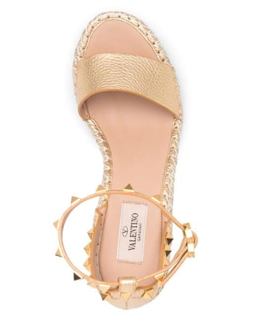 Valentino Garavani Rockstud espadrille sandals 