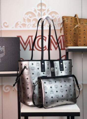 MCM Liz monogram-print tote bag 