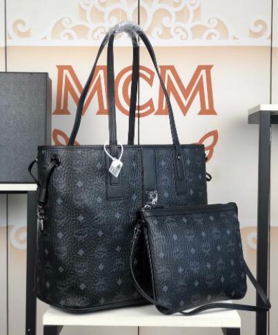 MCM Liz monogram-print tote bag 