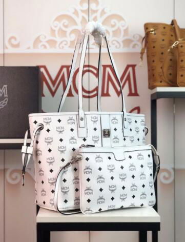 MCM Liz monogram-print tote bag 