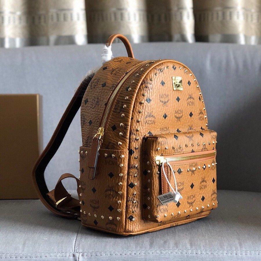 MCM Stark Visetos-print backpack 