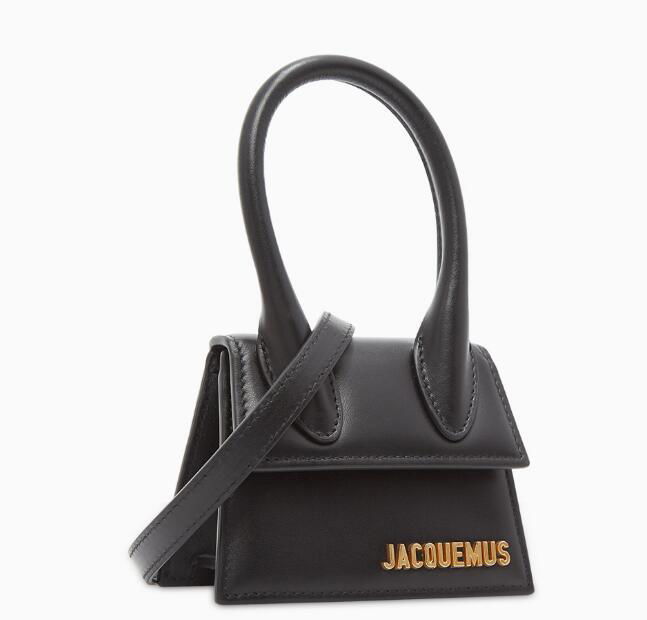 JACQUEMUS Logo Small leather bag Women mini crossbody bags 3