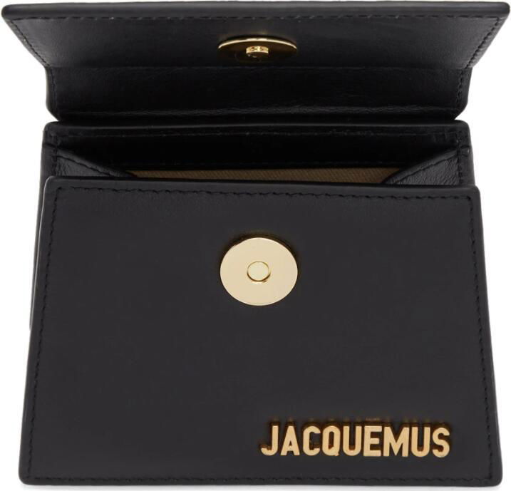 JACQUEMUS Logo Small leather bag Women mini crossbody bags 4