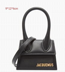 JACQUEMUS Logo Small leather bag Women mini crossbody bags