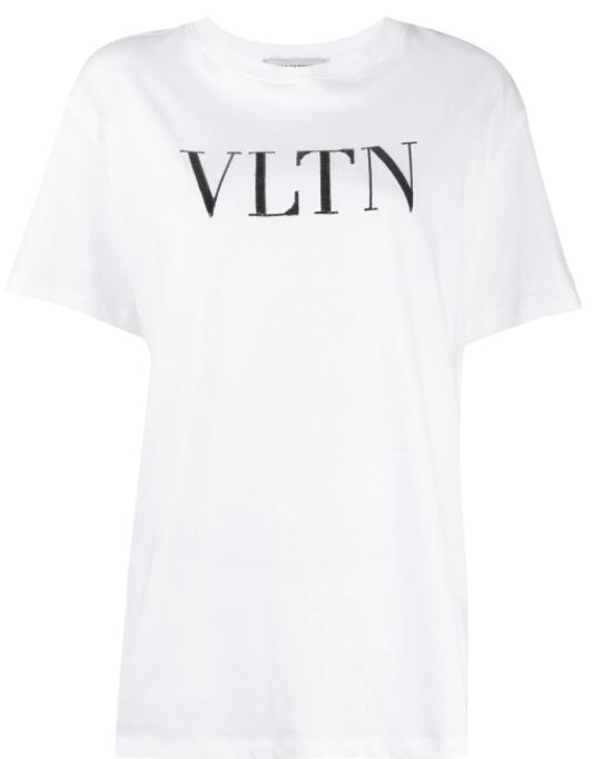 Valentino VLTN sequin-embellished T-shirt 