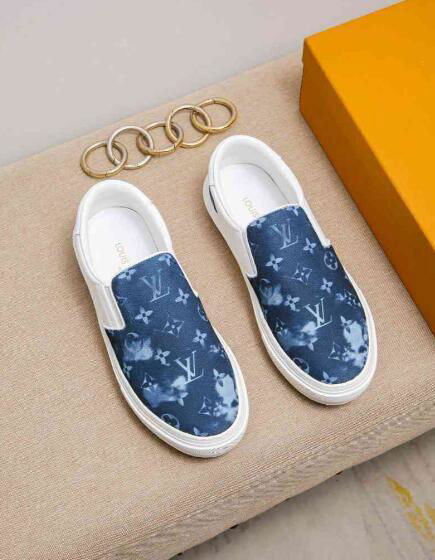               Monogram Denim Casual SNEAKER     ROCADERO SLIP ON TRAINERS 5