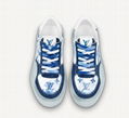 Louis Vuitton Blue LV Ollie sneaker shoes 