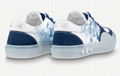 Louis Vuitton Blue LV Ollie sneaker shoes 