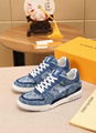 LV Trainer sneaker blue 