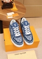 LV Trainer sneaker blue 