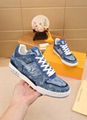 LV Trainer sneaker blue 