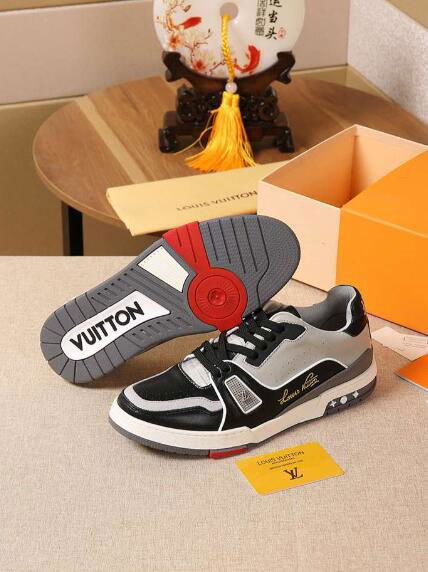               Virgil Abloh vintage basketball sneakers     RAINER SNEAKER BLACK 4