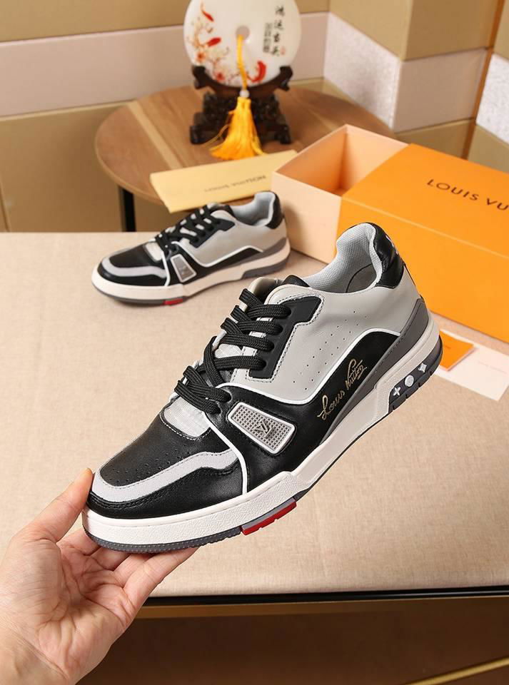               Virgil Abloh vintage basketball sneakers     RAINER SNEAKER BLACK 5