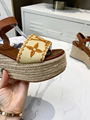 LV BOUNDARY WEDGE SANDAL