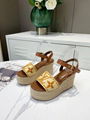 LV BOUNDARY WEDGE SANDAL