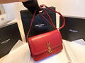 Saint Laurent Solferino Medium leather crossbody bag     Women Satchel in Box 10