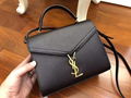 SAINT LAURENT Cassandra leather top handle bag 