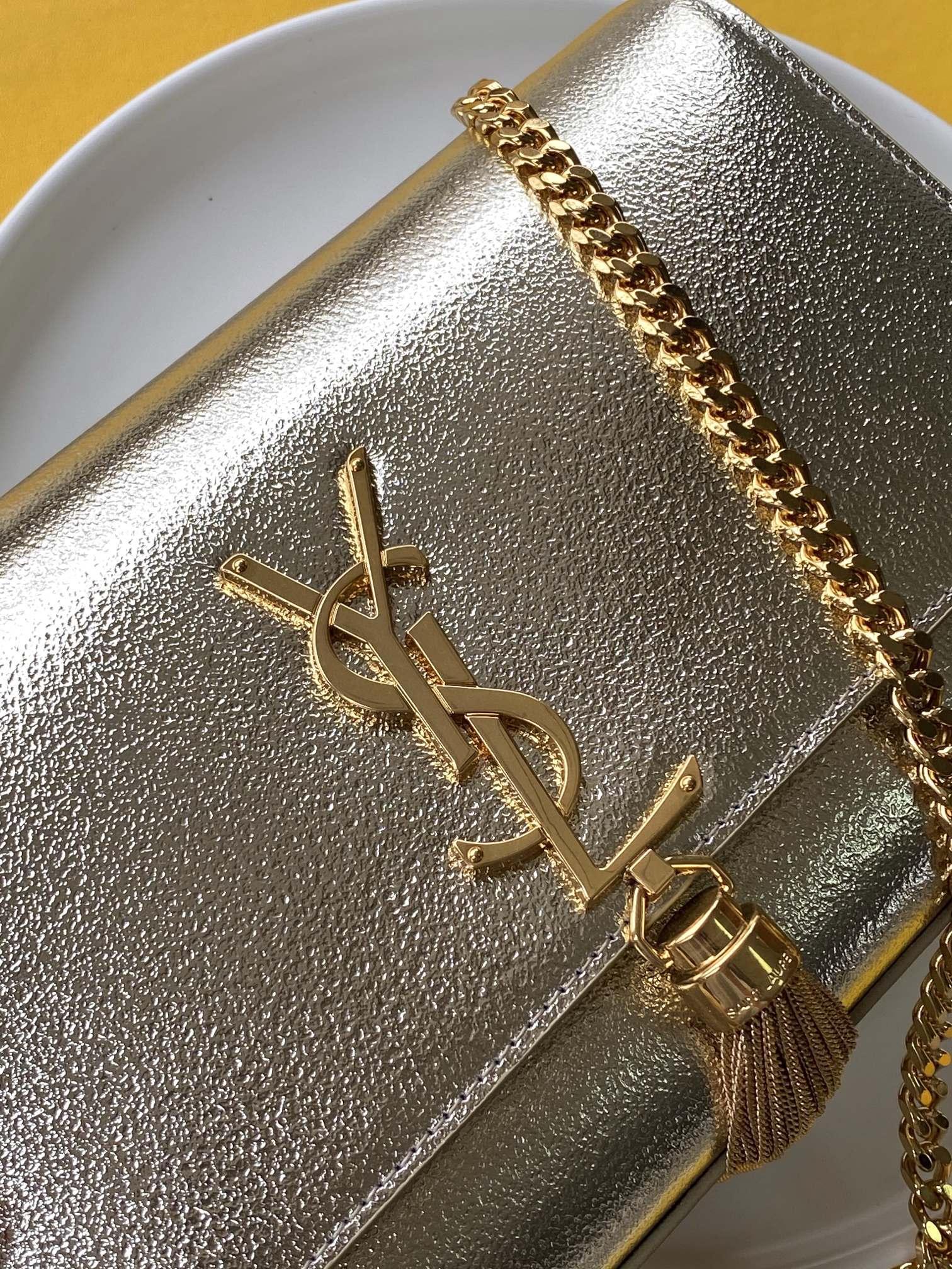 Saint Laurent small Kate leather shoulder bag