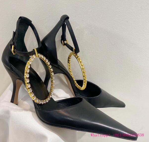 JW Anderson Diamante Hoop Stiletto Heels