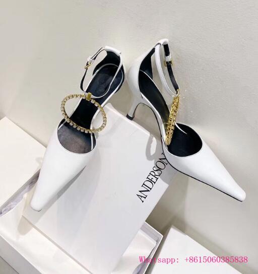 JW Anderson Diamante Hoop Stiletto Heels