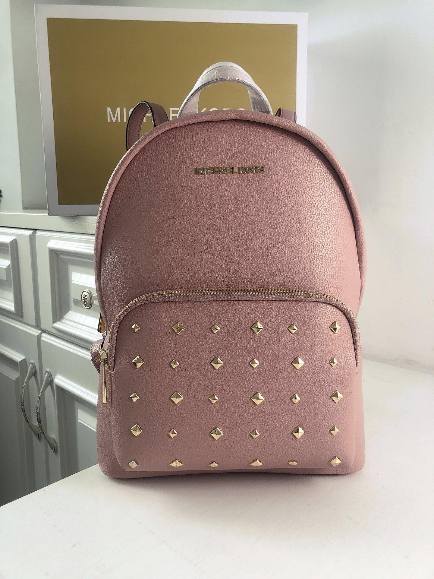 Michael Kors ABBEY LEATHER Studded BACKPACK