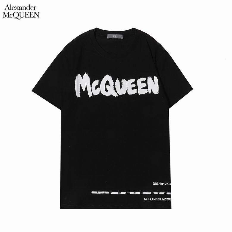 Alexander McQueen logo print T-shirt men