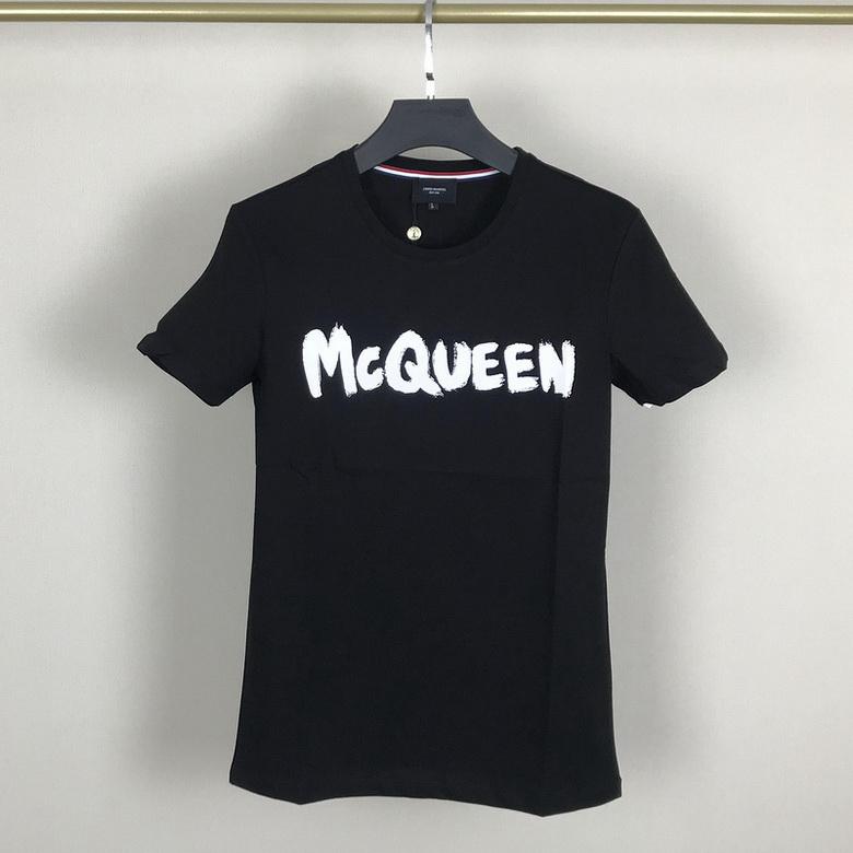 Alexander McQueen logo print T-shirt men