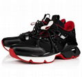                     Red Runner sneakers Men black  1