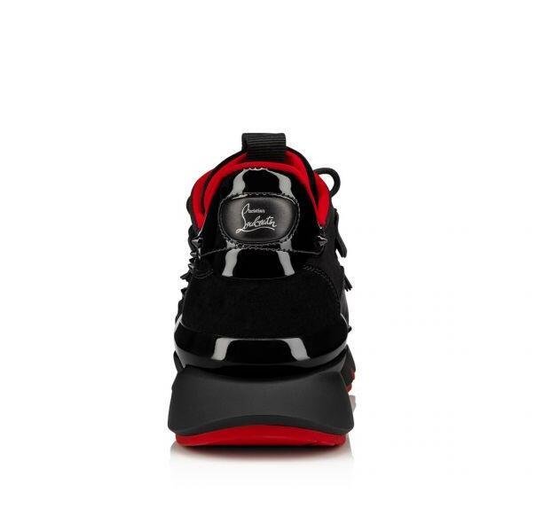                     Red Runner sneakers Men black  4
