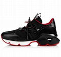                    Red Runner sneakers Men black  2