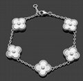 Van Cleef & Arpels Vintage Alhambra bracelet 5 motifs Fashion Bracelet  3