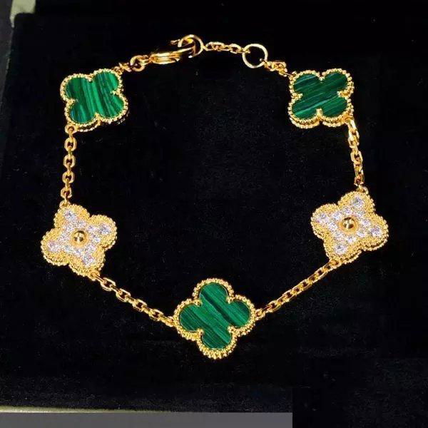 Van Cleef & Arpels Vintage Alhambra bracelet 5 motifs Fashion Bracelet 