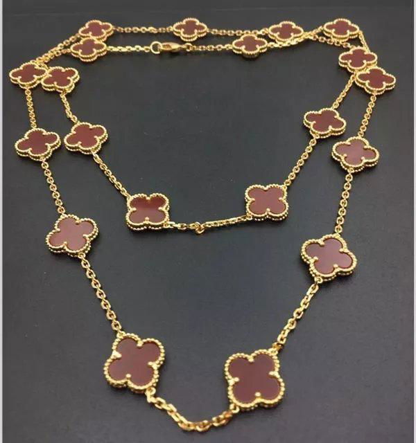 Van Cleef & Arpels Vintage Alhambra Necklace 10 motifs 4