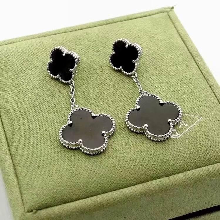 Van Cleef & Arpels Magic Alhambra Earrings with 2 Motifs Cheap earrings 9